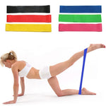 6pcs/set Elastic Resistance Loop Bands