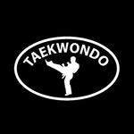 Taekwondo Vinyl Decal Accessories