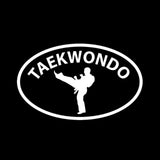 Taekwondo Vinyl Decal Accessories