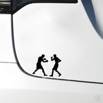 Martial Arts Sports Car Stickers Silhouette